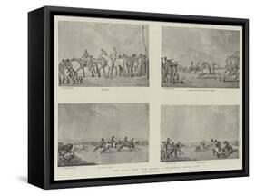 The Race for the Derby a Hundred Years Ago-Thomas Rowlandson-Framed Stretched Canvas