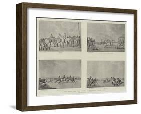 The Race for the Derby a Hundred Years Ago-Thomas Rowlandson-Framed Giclee Print