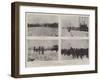 The Race for the Grand National in a Snowstorm, 29 March-null-Framed Giclee Print