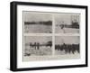 The Race for the Grand National in a Snowstorm, 29 March-null-Framed Giclee Print