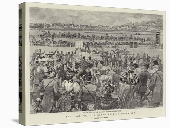 The Race for the Grand Prix at Deauville-null-Stretched Canvas