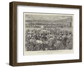 The Race for the Grand Prix at Deauville-null-Framed Giclee Print