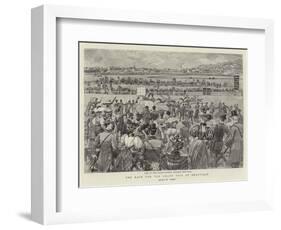 The Race for the Grand Prix at Deauville-null-Framed Giclee Print