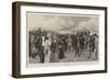 The Race for the St Leger, the Scene on the Course Just before the Start-Charles Green-Framed Giclee Print