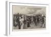 The Race for the St Leger, the Scene on the Course Just before the Start-Charles Green-Framed Giclee Print