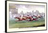 The Race for the Welter Stakes-Henry Thomas Alken-Framed Stretched Canvas