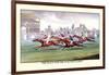 The Race for the Welter Stakes-Henry Thomas Alken-Framed Art Print