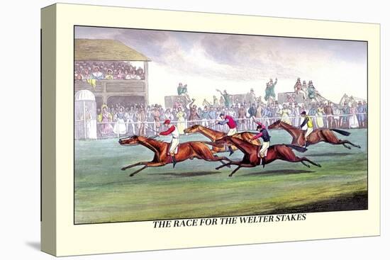 The Race for the Welter Stakes-Henry Thomas Alken-Stretched Canvas