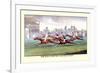 The Race for the Welter Stakes-Henry Thomas Alken-Framed Art Print