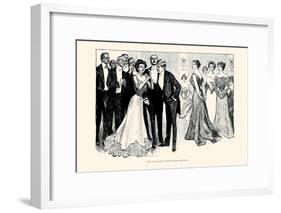 The Race Is Not Always To the Beautiful-Charles Dana Gibson-Framed Art Print