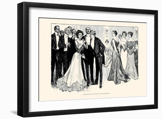 The Race Is Not Always To the Beautiful-Charles Dana Gibson-Framed Art Print