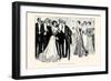 The Race Is Not Always To the Beautiful-Charles Dana Gibson-Framed Art Print