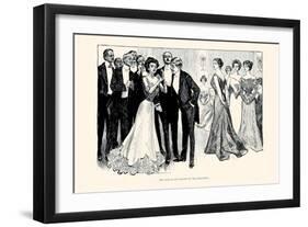 The Race Is Not Always To the Beautiful-Charles Dana Gibson-Framed Art Print