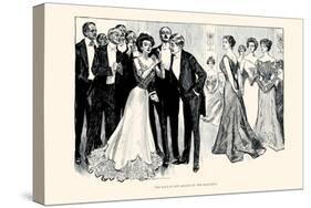 The Race Is Not Always To the Beautiful-Charles Dana Gibson-Stretched Canvas