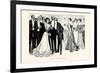 The Race Is Not Always To the Beautiful-Charles Dana Gibson-Framed Premium Giclee Print