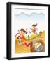 The Race - Jack & Jill-Merril Rainey-Framed Giclee Print