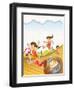 The Race - Jack & Jill-Merril Rainey-Framed Premium Giclee Print