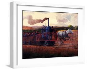 The Race of Tom Thumb-Herbert Stitt-Framed Giclee Print