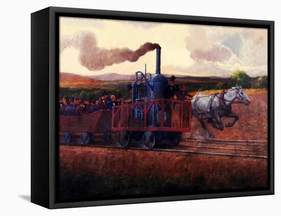 The Race of Tom Thumb-Herbert Stitt-Framed Stretched Canvas