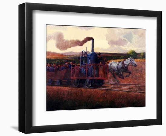 The Race of Tom Thumb-Herbert Stitt-Framed Giclee Print