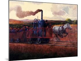 The Race of Tom Thumb-Herbert Stitt-Mounted Giclee Print