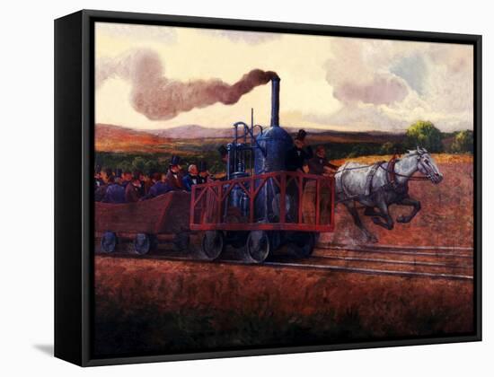 The Race of Tom Thumb-Herbert Stitt-Framed Stretched Canvas