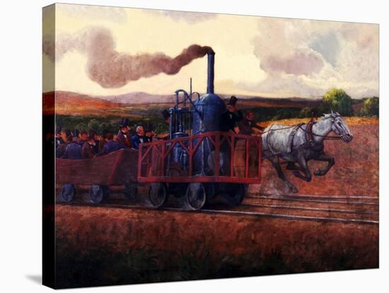 The Race of Tom Thumb-Herbert Stitt-Stretched Canvas