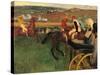 The Racecourse-Edgar Degas-Stretched Canvas