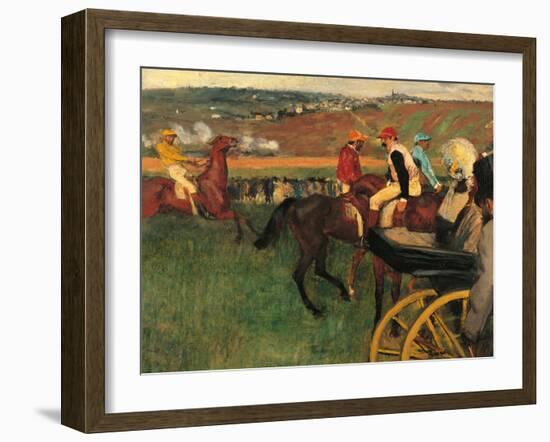 The Racecourse-Edgar Degas-Framed Giclee Print