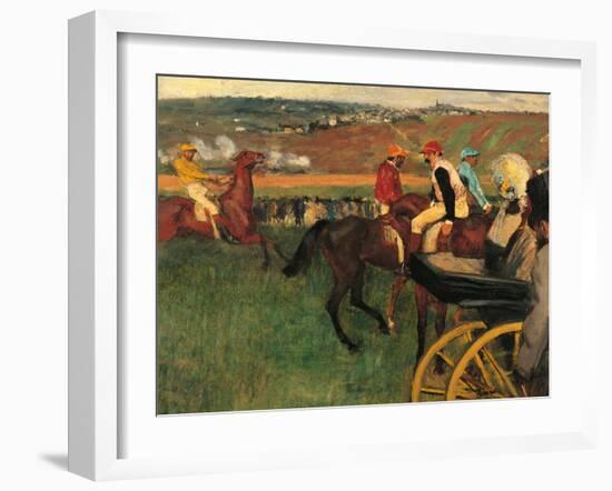 The Racecourse-Edgar Degas-Framed Giclee Print