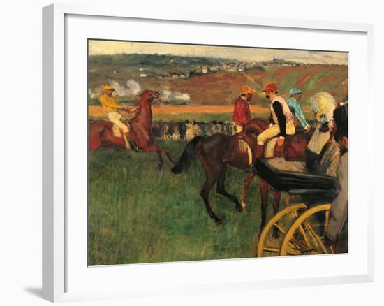 The Racecourse-Edgar Degas-Framed Giclee Print