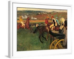 The Racecourse-Edgar Degas-Framed Giclee Print