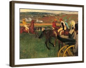 The Racecourse-Edgar Degas-Framed Giclee Print