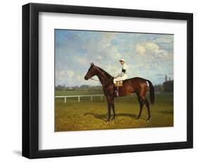 The Racehorse, 'Northeast' with Jockey Up-Emil Adam-Framed Giclee Print