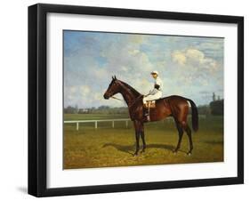 The Racehorse, 'Northeast' with Jockey Up-Emil Adam-Framed Giclee Print