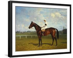 The Racehorse, 'Northeast' with Jockey Up-Emil Adam-Framed Giclee Print