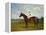 The Racehorse, 'Northeast' with Jockey Up-Emil Adam-Framed Stretched Canvas