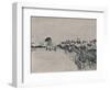 'The Races', 1865-1872, (1946)-Edouard Manet-Framed Giclee Print