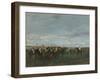 The Races, 1871-2-Edgar Degas-Framed Giclee Print