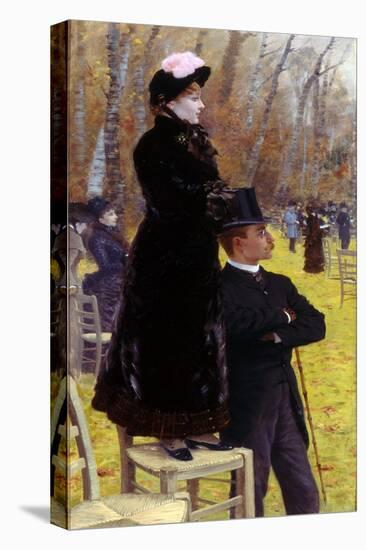 The Races at Auteuil-Giuseppe De Nittis-Stretched Canvas