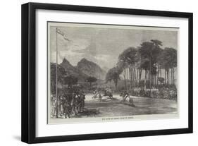 The Races at Cannes, South of France-null-Framed Giclee Print