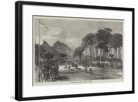 The Races at Cannes, South of France-null-Framed Giclee Print