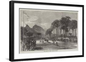 The Races at Cannes, South of France-null-Framed Giclee Print