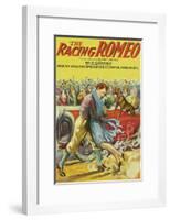 The Racing Romeo-null-Framed Art Print