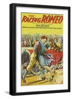 The Racing Romeo-null-Framed Art Print