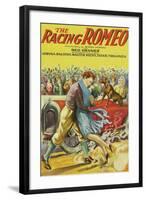 The Racing Romeo-null-Framed Art Print