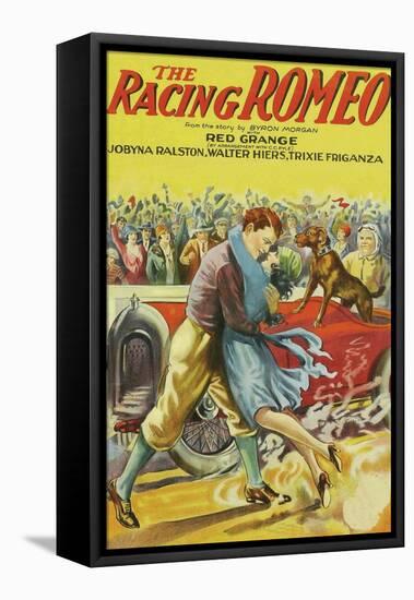 The Racing Romeo-null-Framed Stretched Canvas