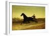 The Racing Sulky-Nicholas Winfield Leighton-Framed Giclee Print