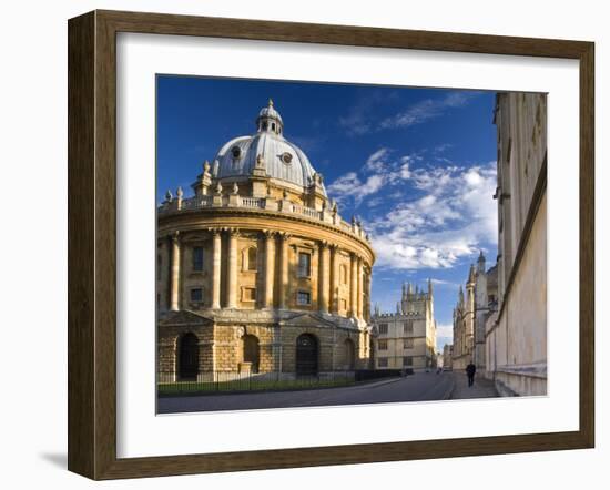 The Radcliffe Camera Building, Oxford University, Oxford, Oxfordshire, England, United Kingdom, Eur-Ben Pipe-Framed Photographic Print