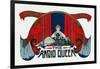 The Radio Queen Brand Cigar Box Label-Lantern Press-Framed Art Print